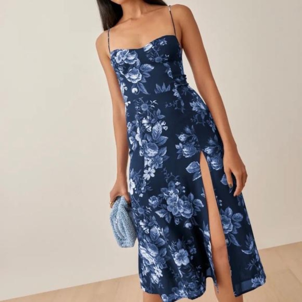 Reformation, Juliette dress Size two color lottie